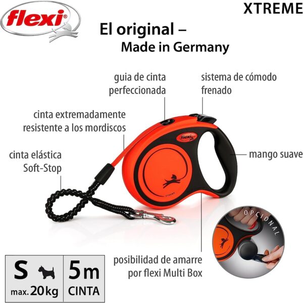 Correa extensible FLEXI X-TREME talla S