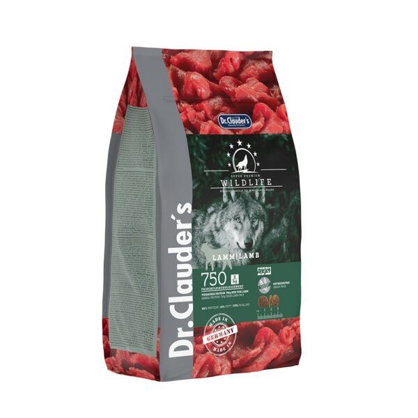 DOG DRY WILDLIFE CORDERO 2kg sin cereales