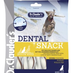 DR CLAUDER'S DOG SNACK DENTAL POLLO para perros medianos y grandes