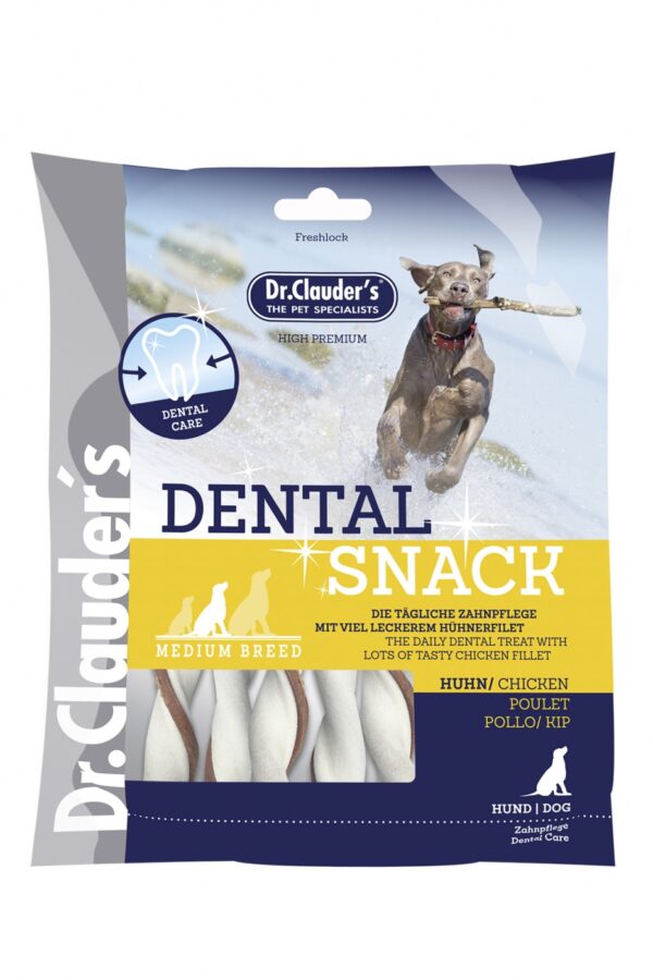 DR CLAUDER'S DOG SNACK DENTAL POLLO para perros medianos y grandes