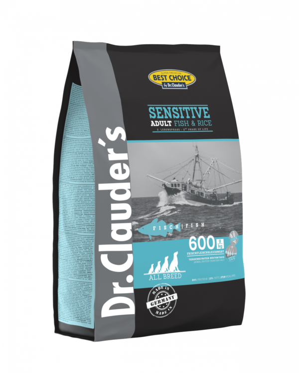 DOG SENSITIVE ADULT PESCADO Y ARROZ 4kg