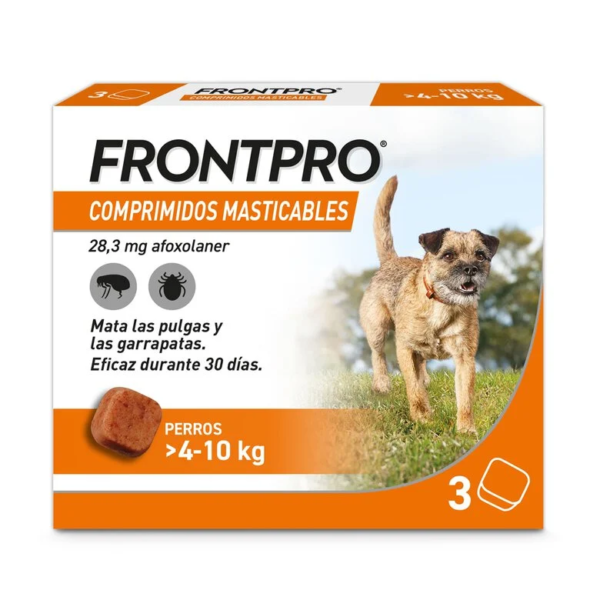 FRONTPRO COMPRIMIDOS MASTICABLES ANTIPARASITARIO PARA PERROS