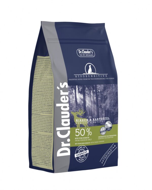 DOG DRY HYPOSENSITIVE VENADO Y PATATA 3.5kg