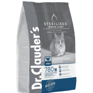 CAT DRY HIGH PREMIUM STERILISED SENIOR LIGHT 1.5kg