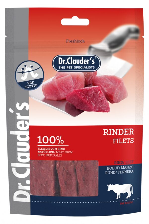 Dr. Clauder's snack de filetes de carne