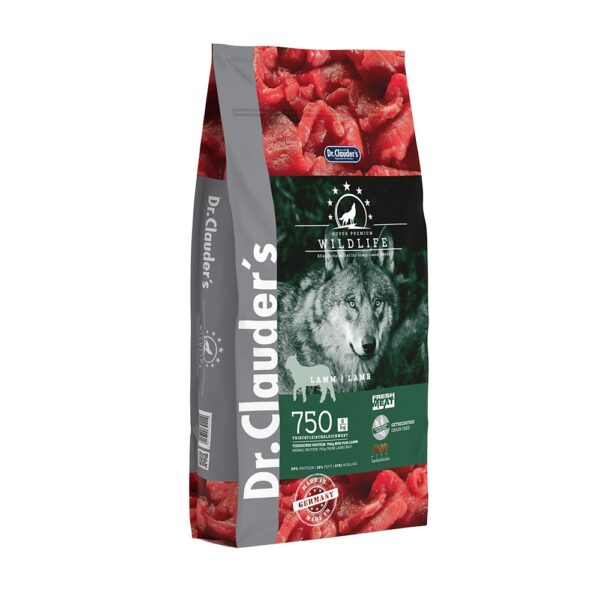 DOG DRY WILDLIFE CORDERO 11.5kg sin cereales