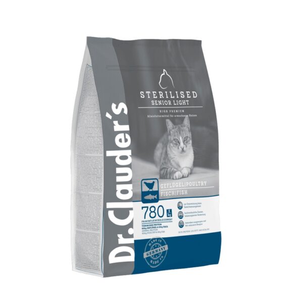 CAT DRY HIGH PREMIUM STERILISED SENIOR LIGHT 400gr