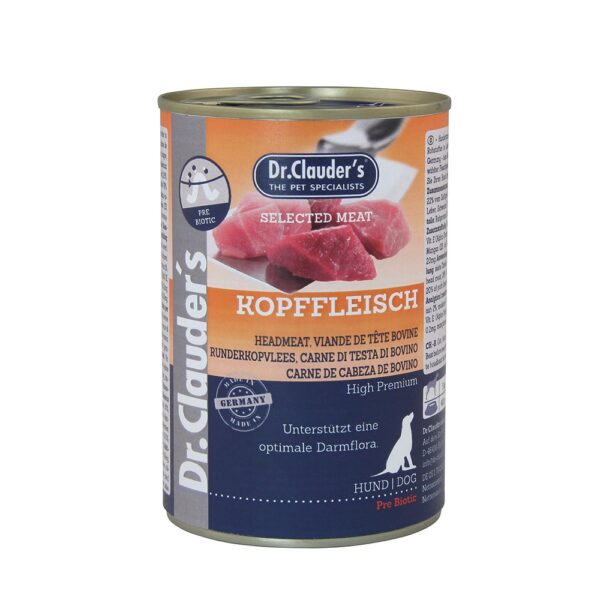 DR CLAUDER'S DOG PREBIOTICS CARNE DE CABEZA 400gr