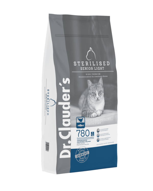 CAT HIGH PREMIUM STERILISED SENIOR LIGHT 4kg