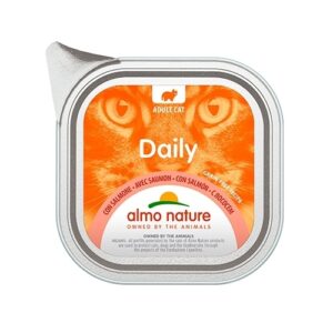 ALMO NATURE TARRINAS SALMON DAILY GRAIN FREE MOUSSE 100G