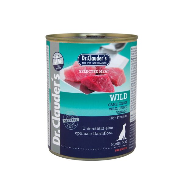 DOG WET SEL. PREBIOTICS VENADO 800gr